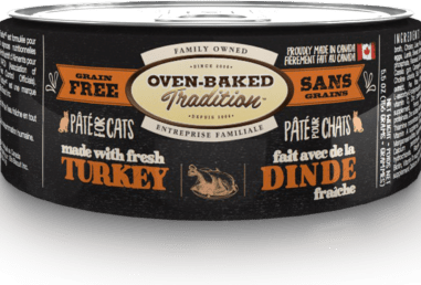 Oven Baked Tradition Grain-Free Pâté For Adult Cats - Turkey